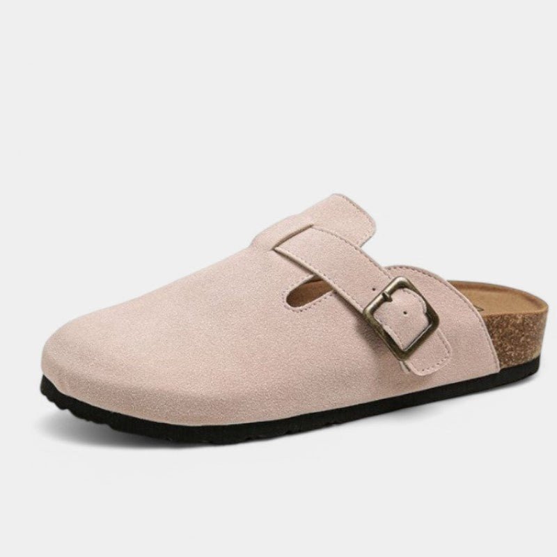 NOLEN Unisex Suede Clogs
