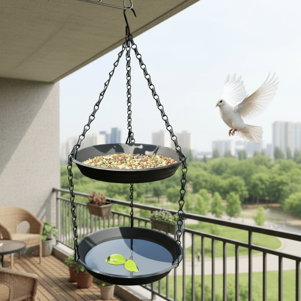 CHAINNEST Hanging Bird Feeder