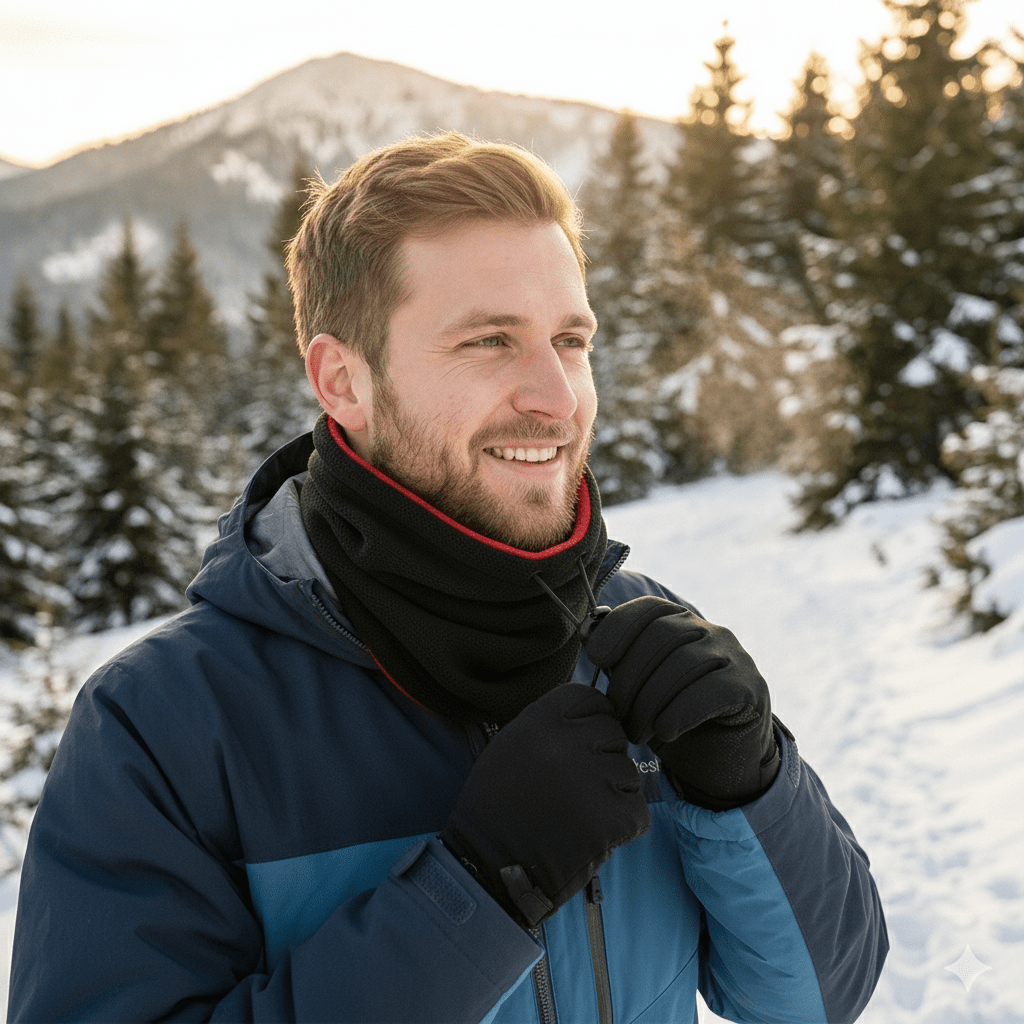 POLAR FLEECE Cold Protection Scarf