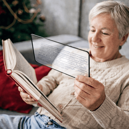 KLARTEXT Ultra-thin A5 Reading Magnifier