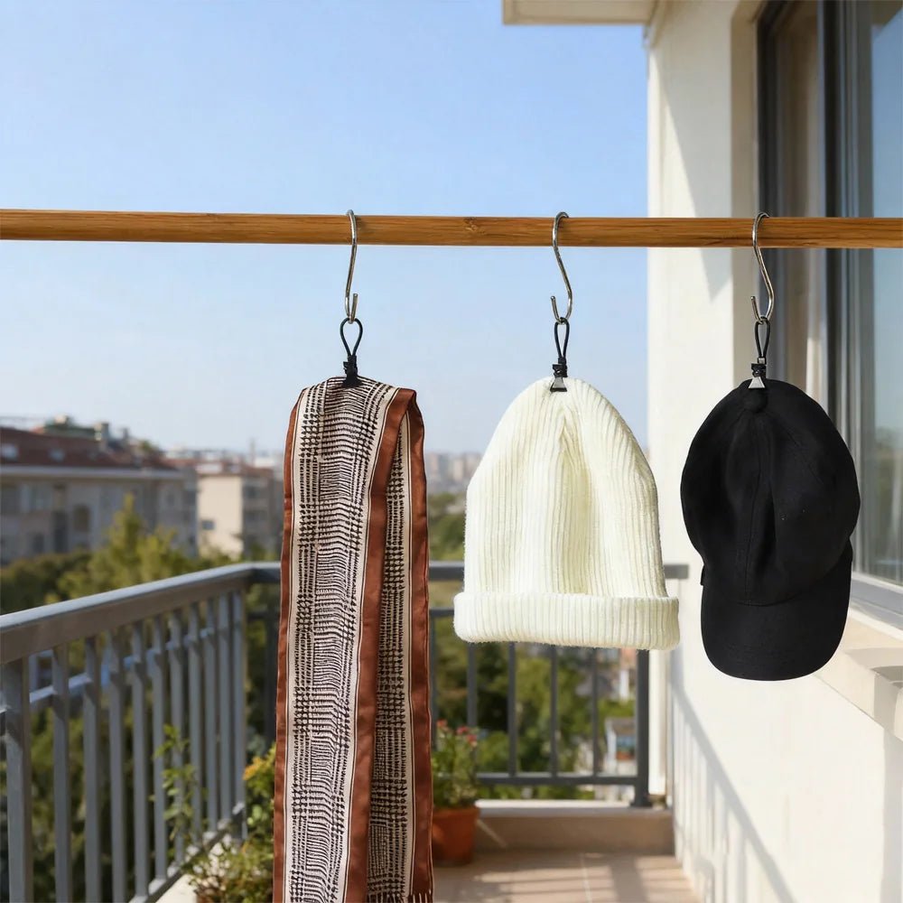 CLASPON Multifunctional Black Towel Clamps