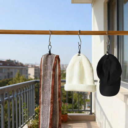 CLASPON Multifunctional Black Towel Clamps