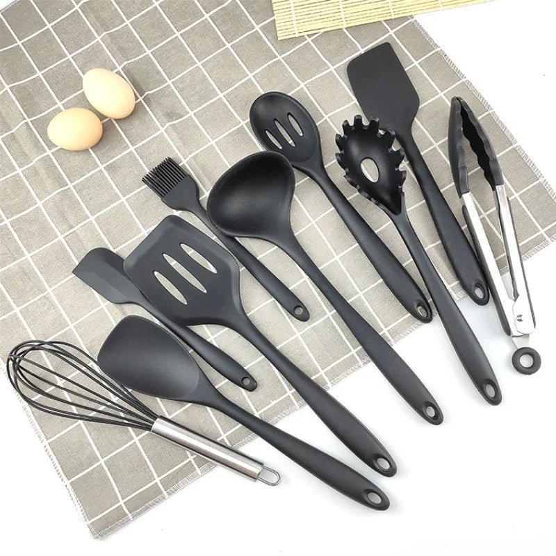 FLARETOOLS Silicone Kitchen Utensil Set