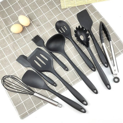 FLARETOOLS Silicone Kitchen Utensil Set