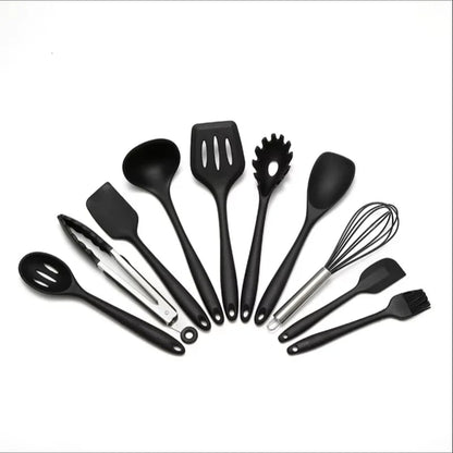 FLARETOOLS Silicone Kitchen Utensil Set