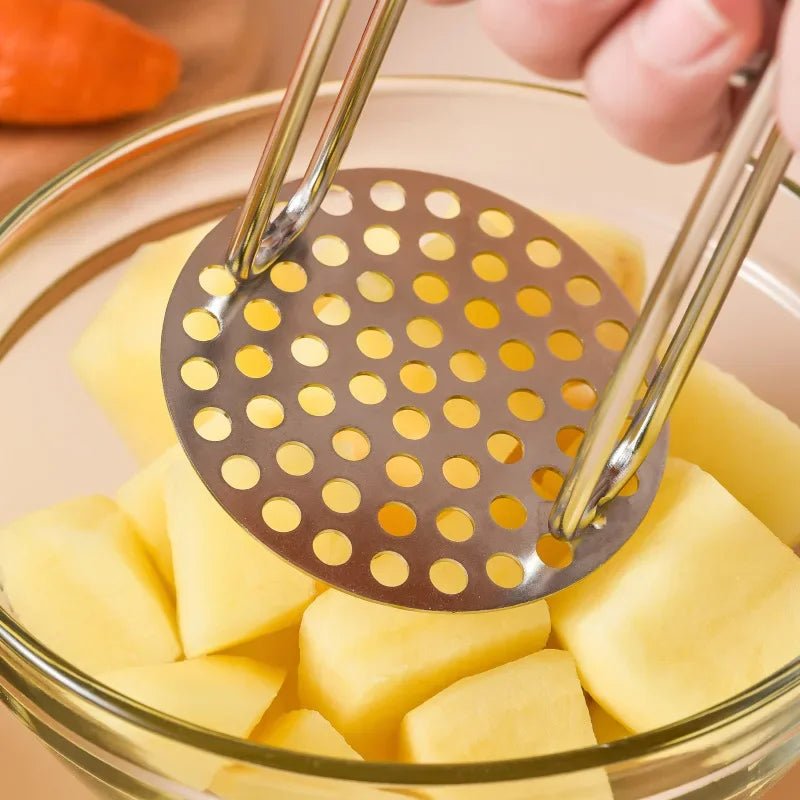 PUREMASH Ergonomic Stainless Steel Potato Masher
