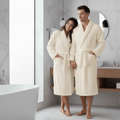 COZYCORAL Light Winter Bathrobe