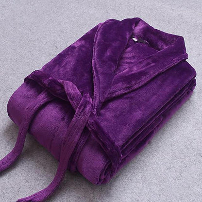 COZYCORAL Light Winter Bathrobe