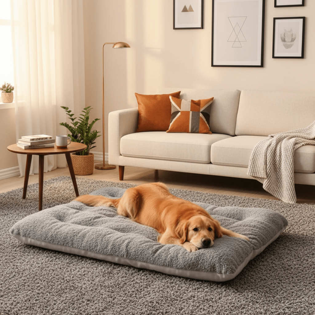NIMBLESLEEP Fluffy Dog Bed