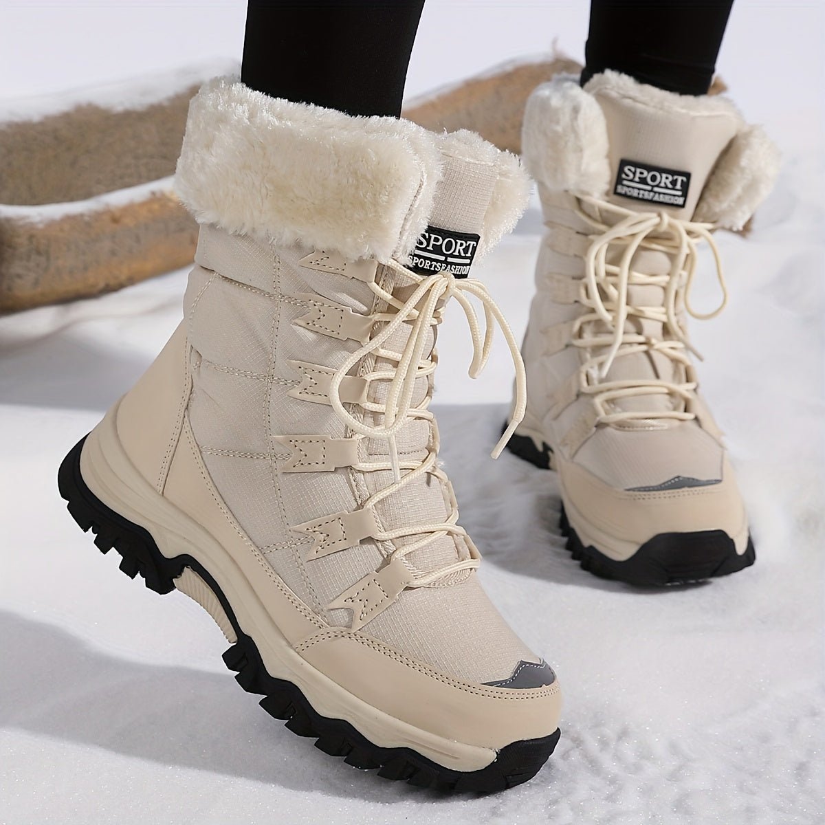 WARMFASHION Fashionable Women's Winter Boots