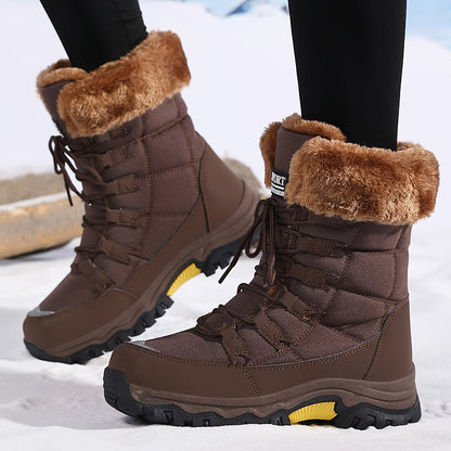 WARMFASHION Fashionable Women's Winter Boots