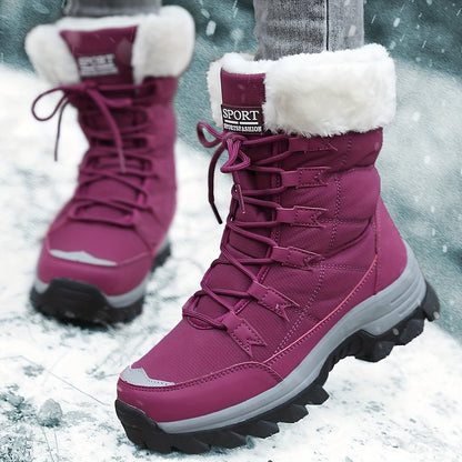 WARMFASHION Fashionable Women's Winter Boots