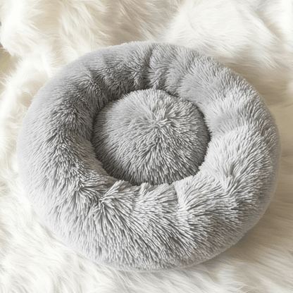 CALMVIA Soothing Faux Fur Dog Bed