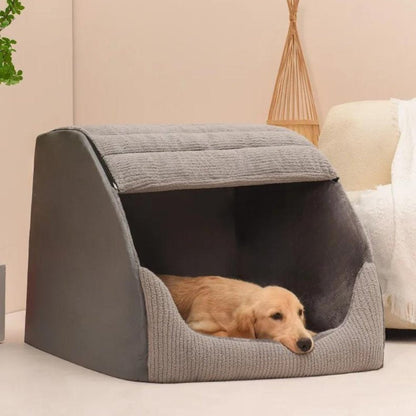 PAWLOUNGE Closed Comfort Bed for Pets