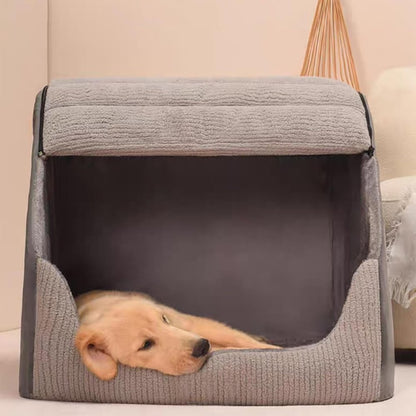 PAWLOUNGE Closed Comfort Bed for Pets