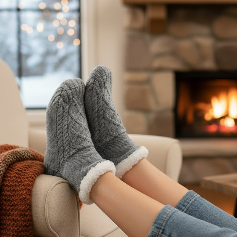 SNOWSOFT Thick Velvet House Socks