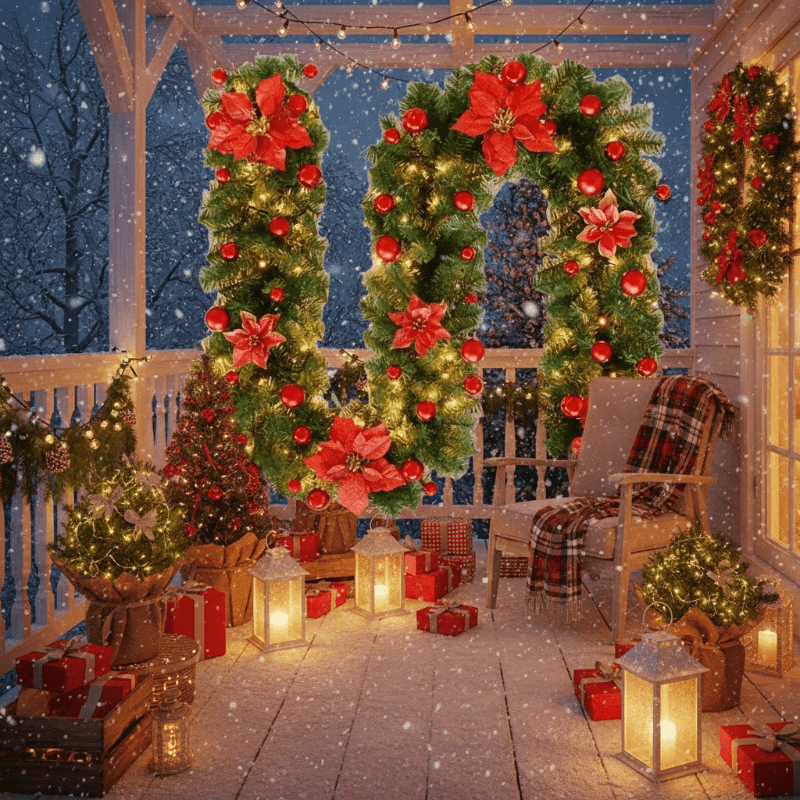 GLOWTWINE Illuminated Christmas Garland