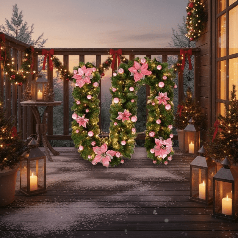 GLOWTWINE Illuminated Christmas Garland