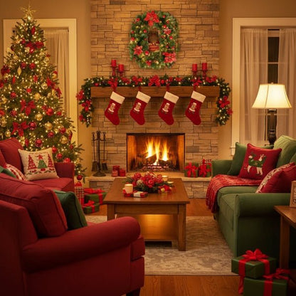 GLOWTWINE Illuminated Christmas Garland