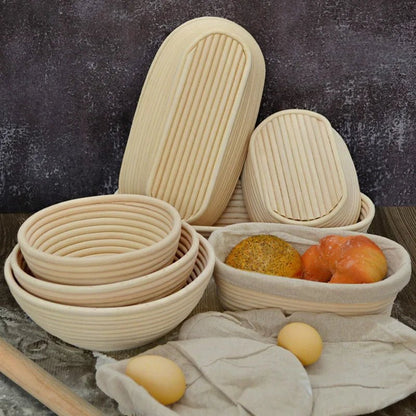 ARTISANBAKE Handcrafted Rattan Proofing Basket Oval