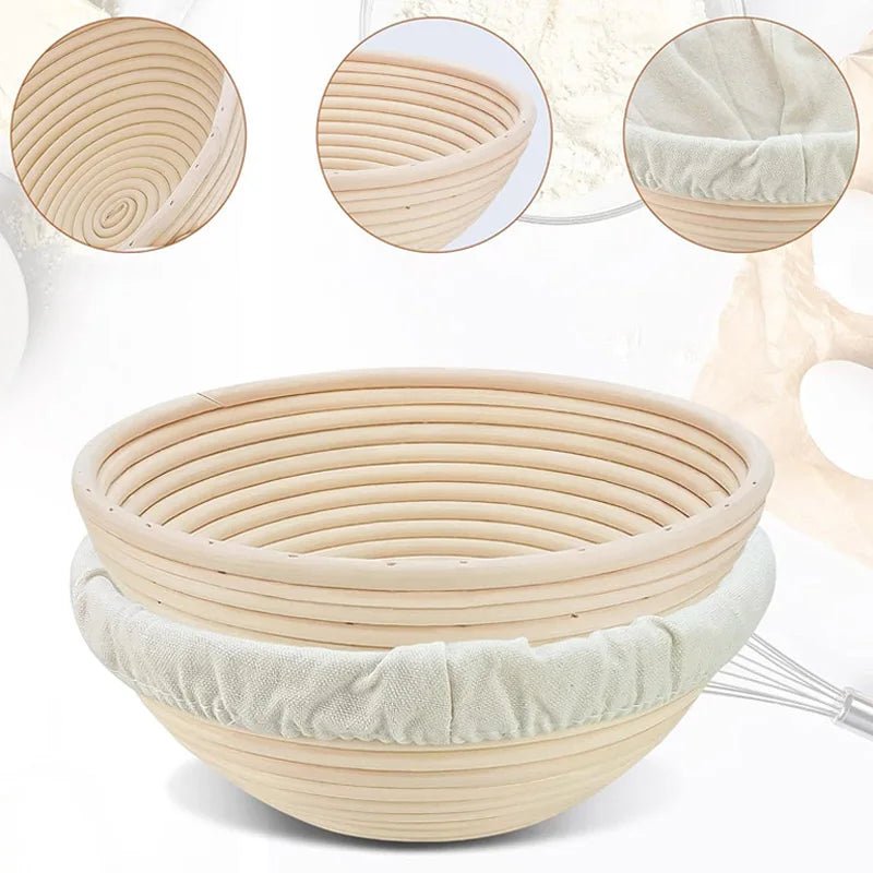 ARTISANBAKE Handcrafted Rattan Proofing Basket Oval