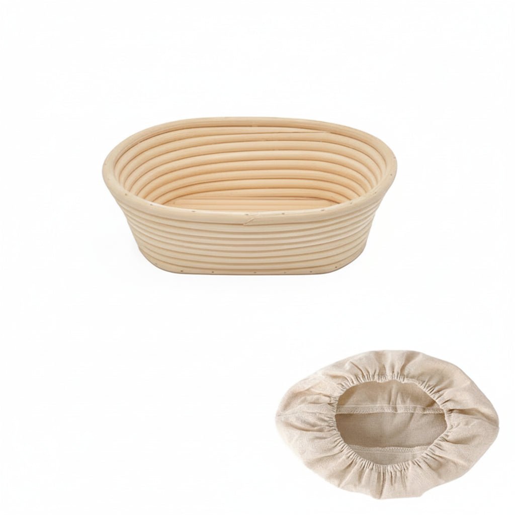 ARTISANBAKE Handcrafted Rattan Proofing Basket Oval