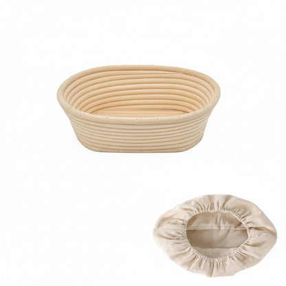 ARTISANBAKE Handcrafted Rattan Proofing Basket Oval