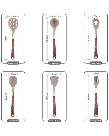 UTENSILIA Silicone Utensil Set