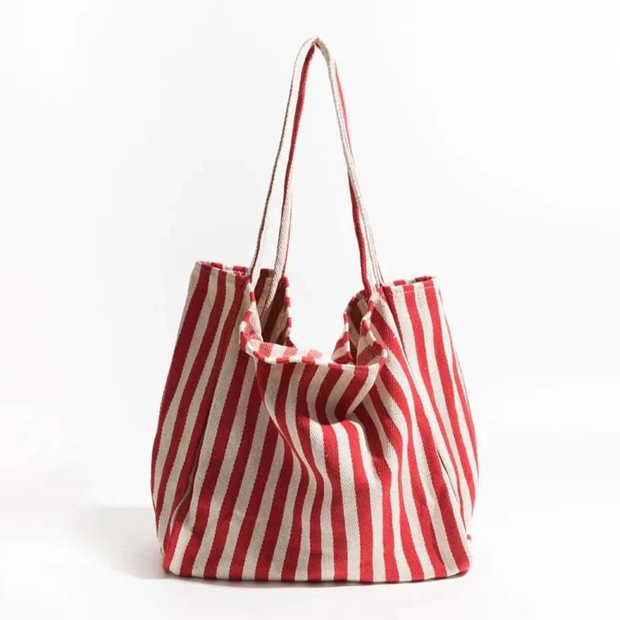 TOTEVA Striped Tote Bag