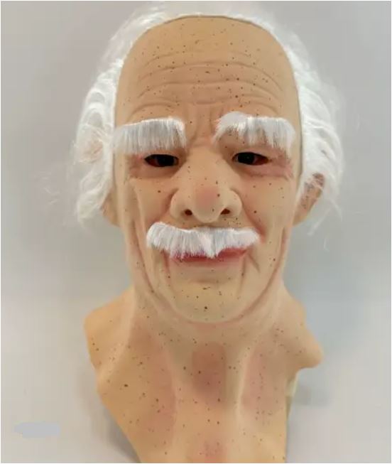 Realistic Full-Head Latex Costume Mask