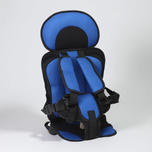 Travel Car Seat for Toddlers, Slim Child Booster with Adjustable Harness