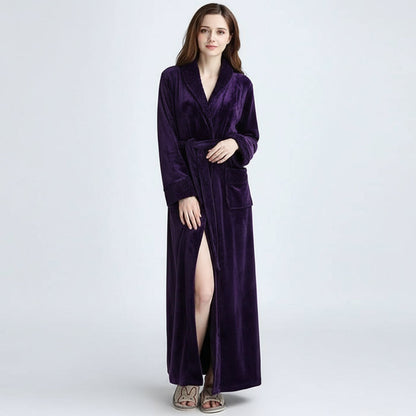 Luxora Robe Fluffy Women's Bathrobe