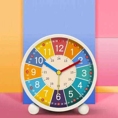 CUTEWAKE Silent Cartoon Table Alarm Clock