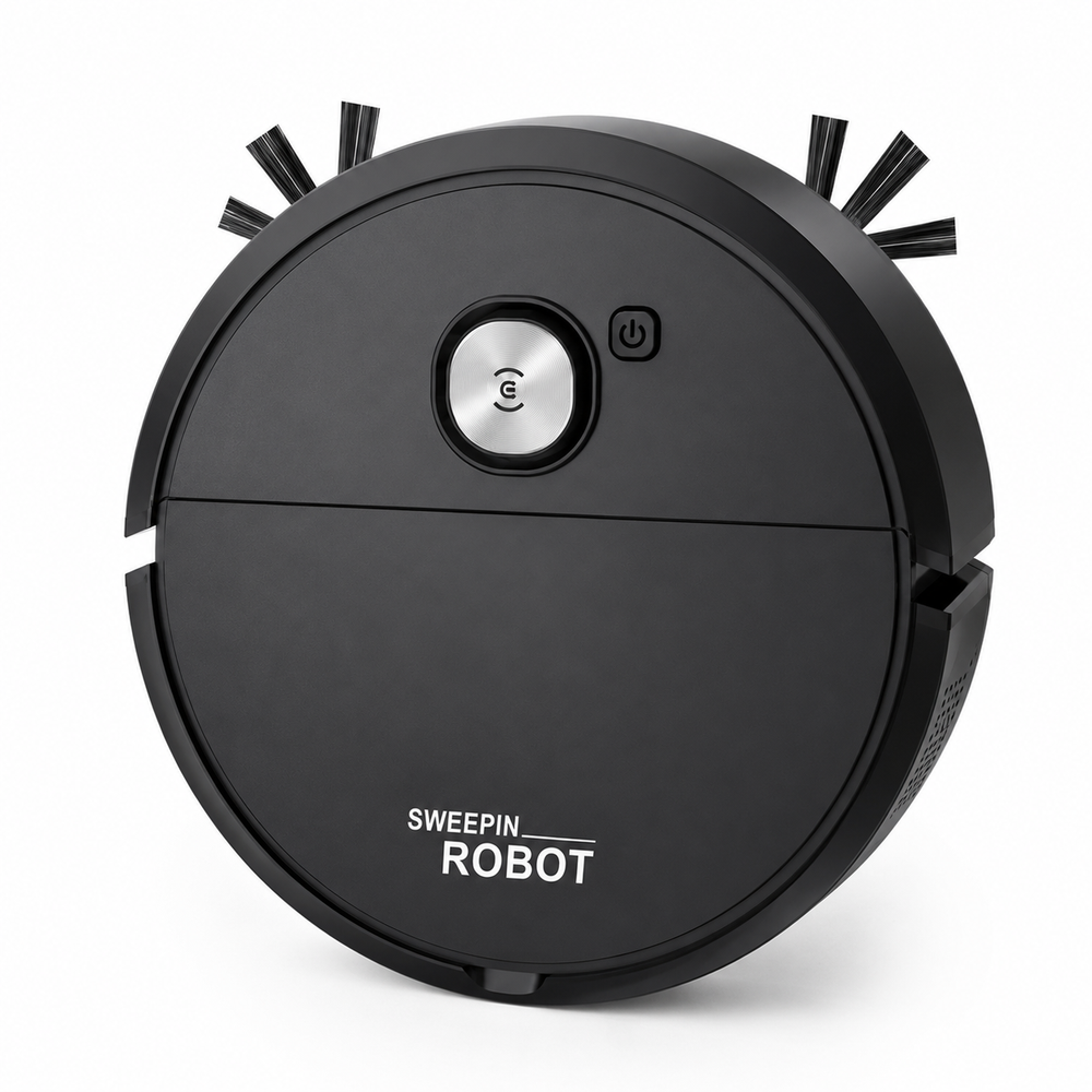Robot Vacuum and Mop, 3-in-1 Robotic Vacuum Cleaner with 2000Pa Suction and Drop Sensor for Hard Floors