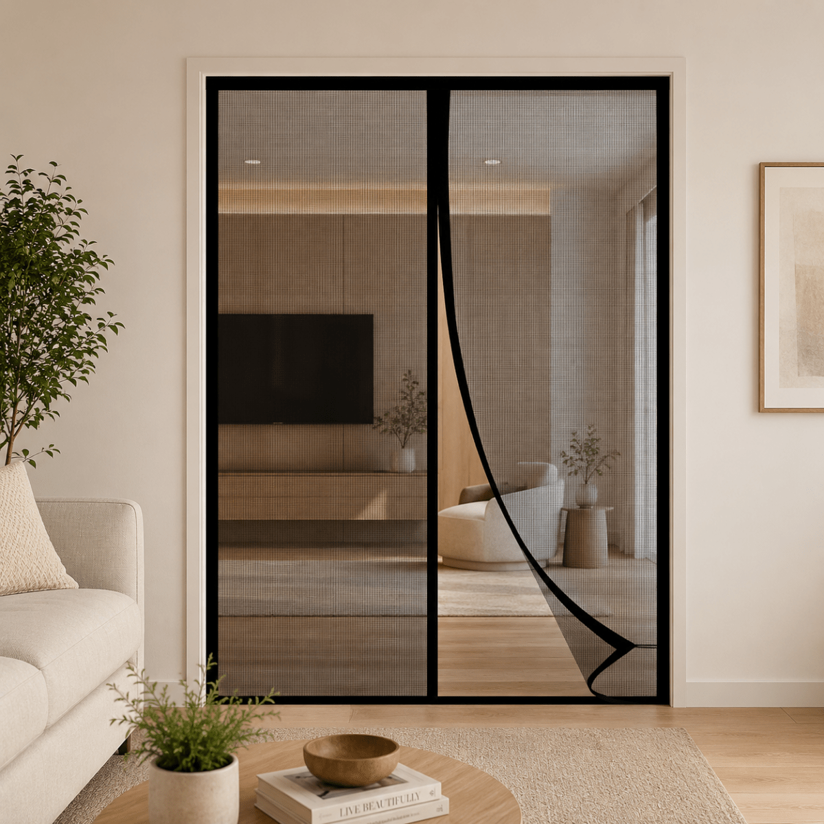 NETZMORA Mosquito Protection Door Curtain