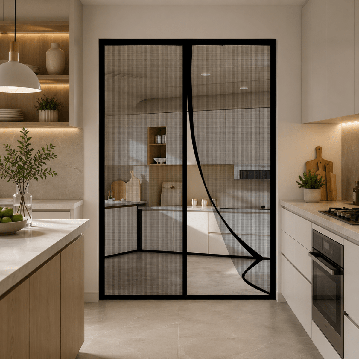 NETZMORA Mosquito Protection Door Curtain