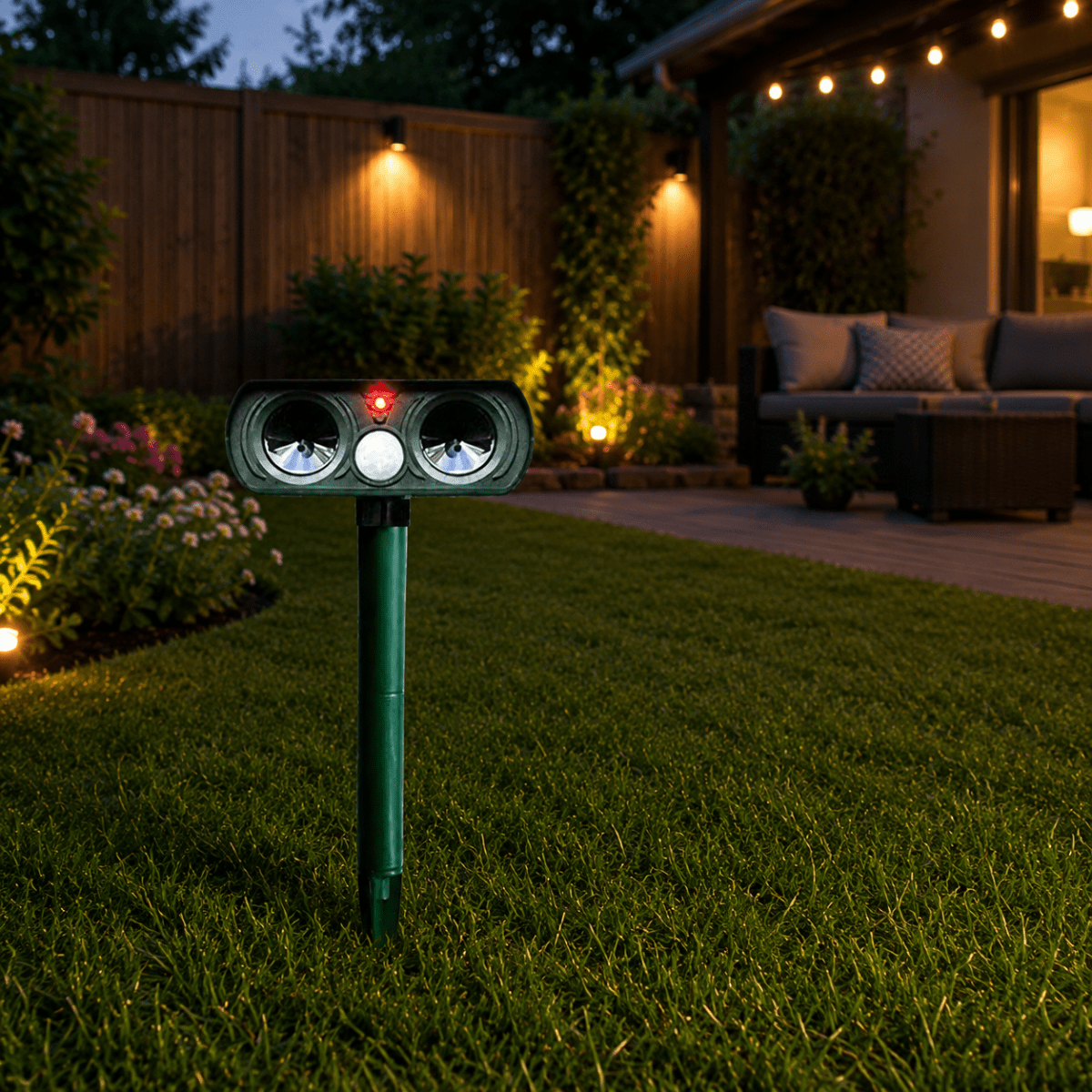 ECOPEL Environmentally Friendly Solar Animal Repeller