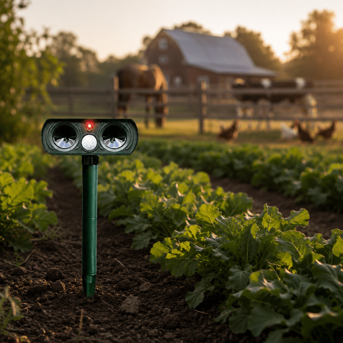 ECOPEL Environmentally Friendly Solar Animal Repeller