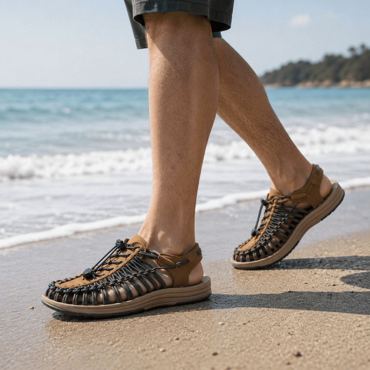 BREEZEFOOT Lightweight Men's Summer Sandals