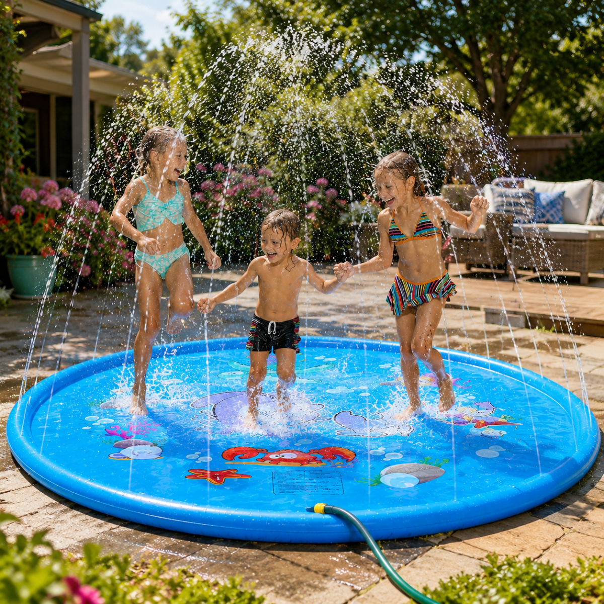 SUMMERFLOW Inflatable Water Play Mat