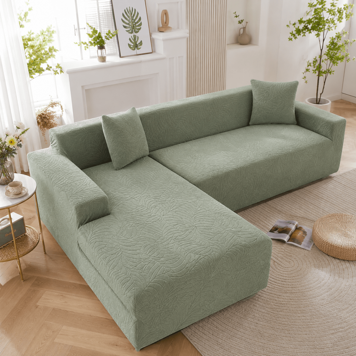 SOFALOCK Tailored Polyester Sofa Cover