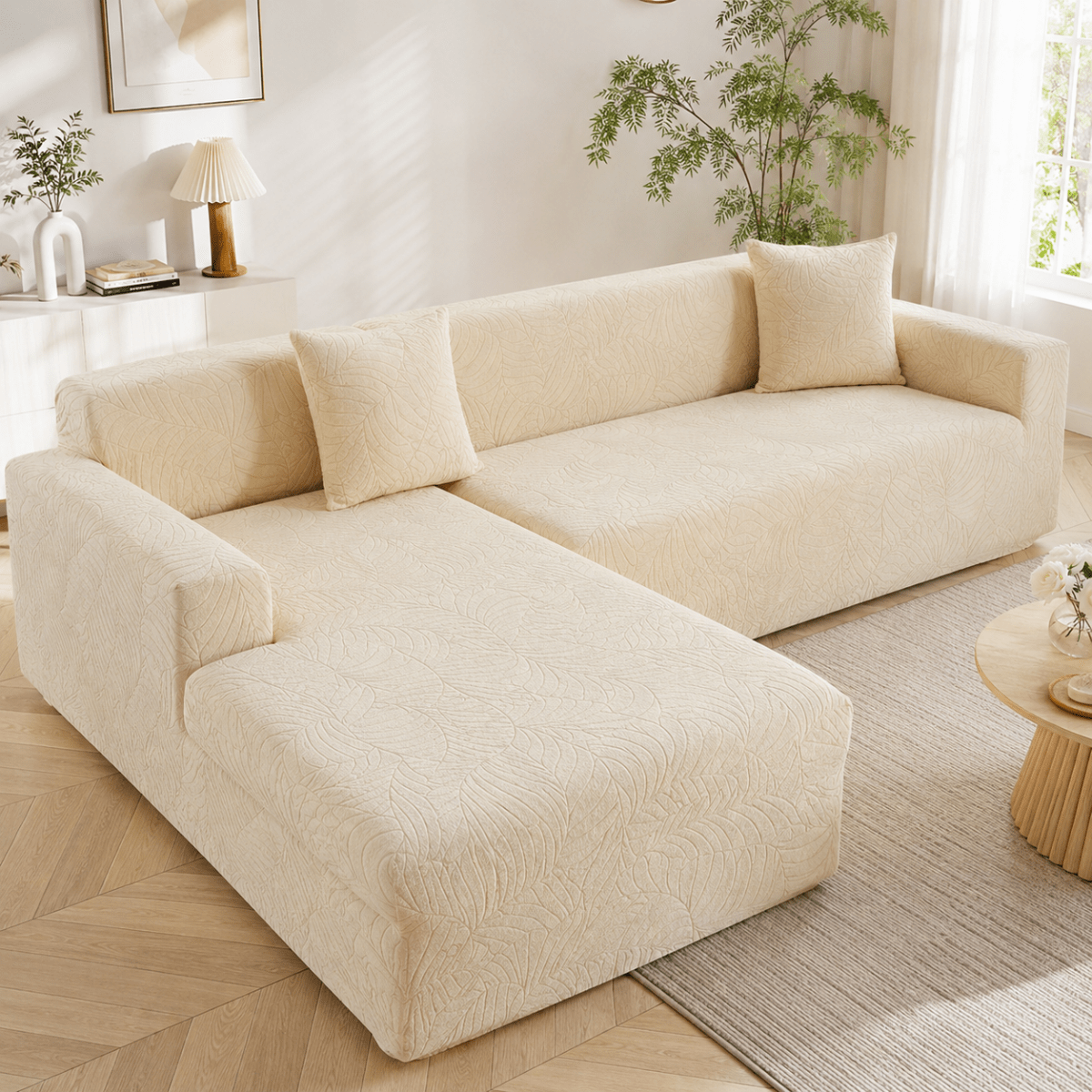 SOFALOCK Tailored Polyester Sofa Cover