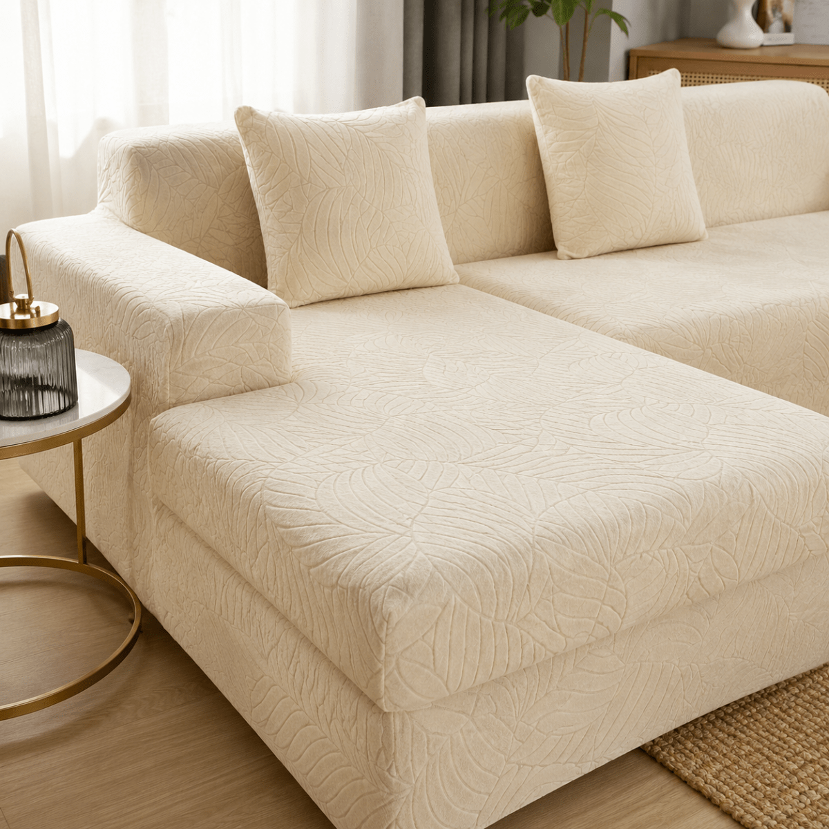 SOFALOCK Tailored Polyester Sofa Cover