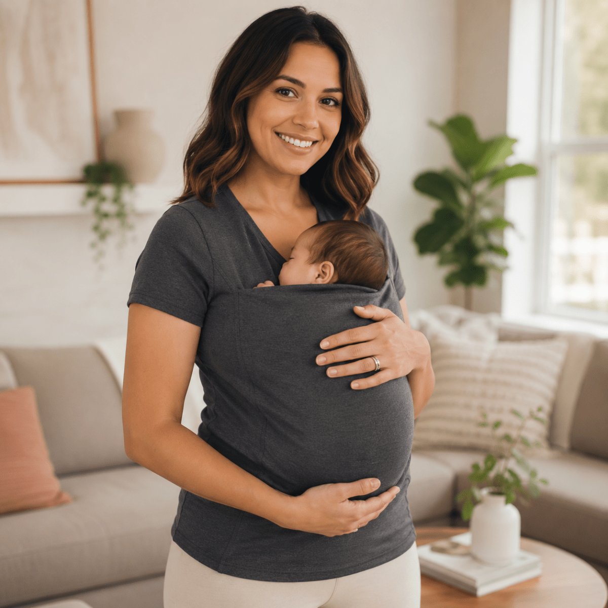 NESTCARRY Innovative Baby Carrier Shirt