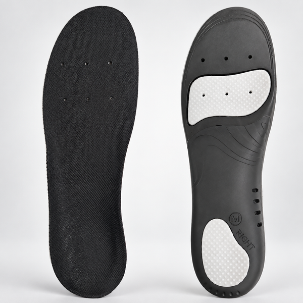 Arch Support Insoles, Contoured Shock Absorbing Shoe Insoles for Walking, Sports & Long Days on Your Feet