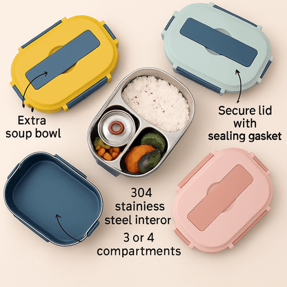 MEALMATE Stainless Steel Lunchbox