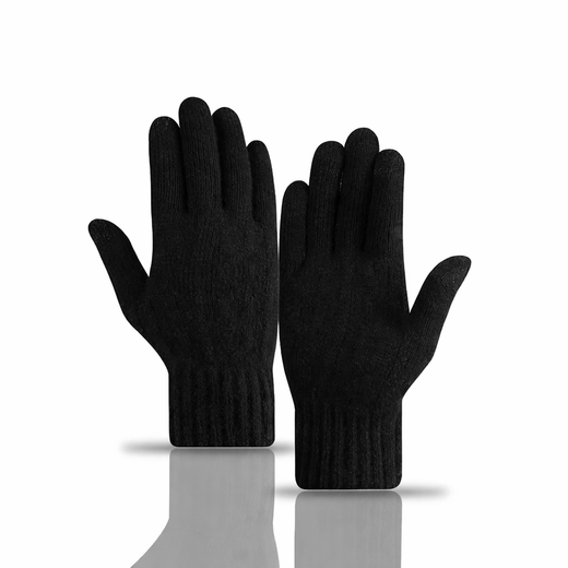Touchscreen Winter Gloves Velvet Lined, Warm Winter Gloves for Men & Women