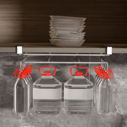 STEELSHELF Stainless Steel Kitchen Wall Shelf