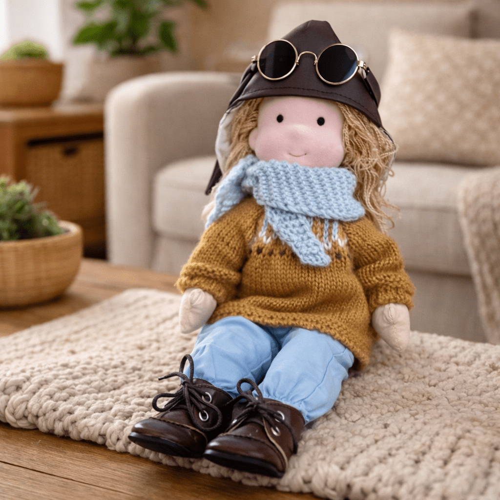 ELORA Handmade Waldorf Doll