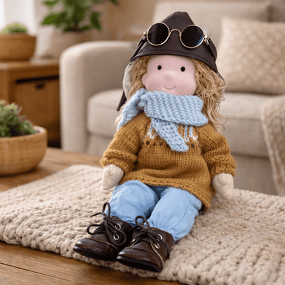 ELORA Handmade Waldorf Doll